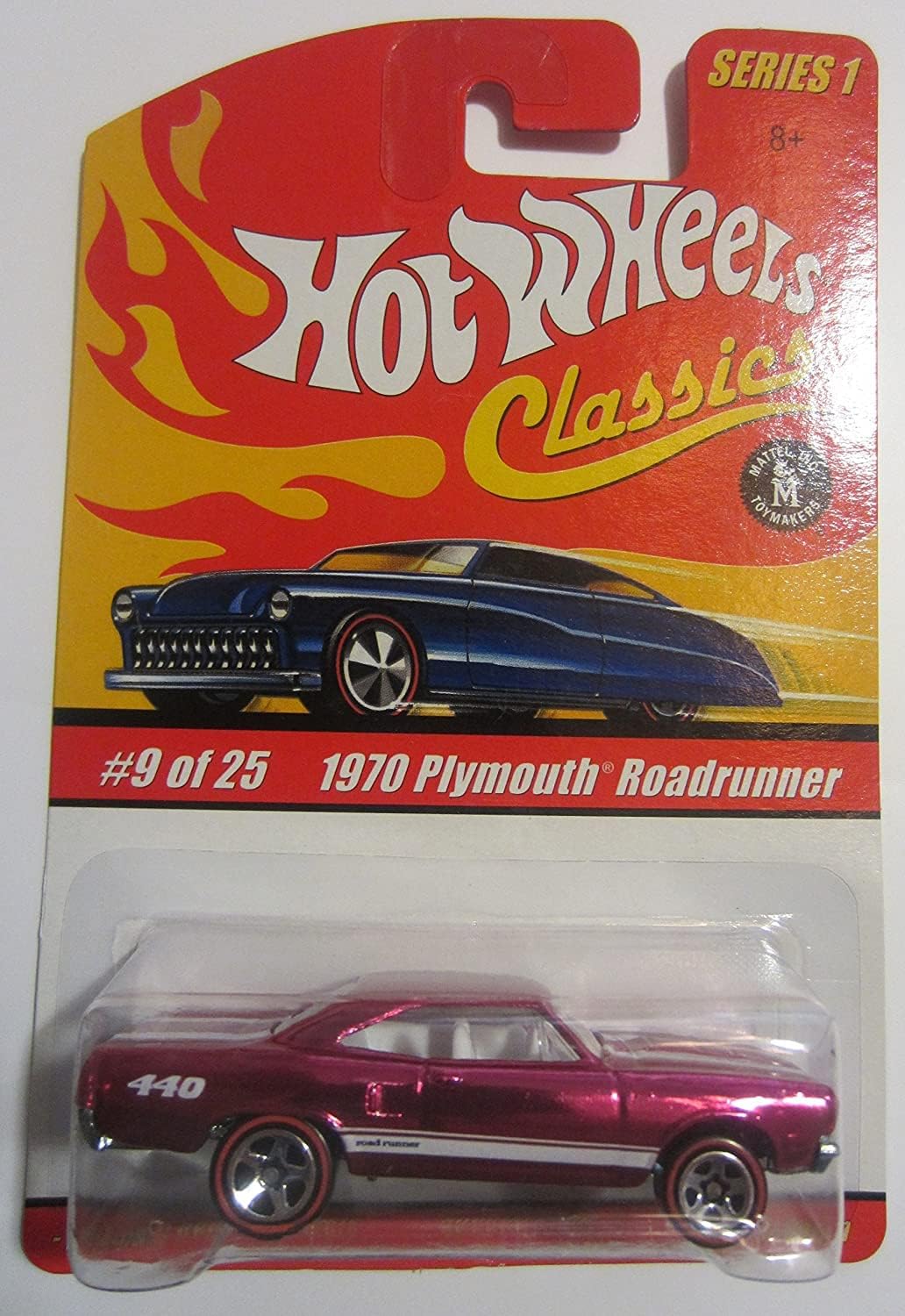 Hot Wheels Classics Series 1 - 1970 Plymouth Roadrunner #9 of 25 by Mattel