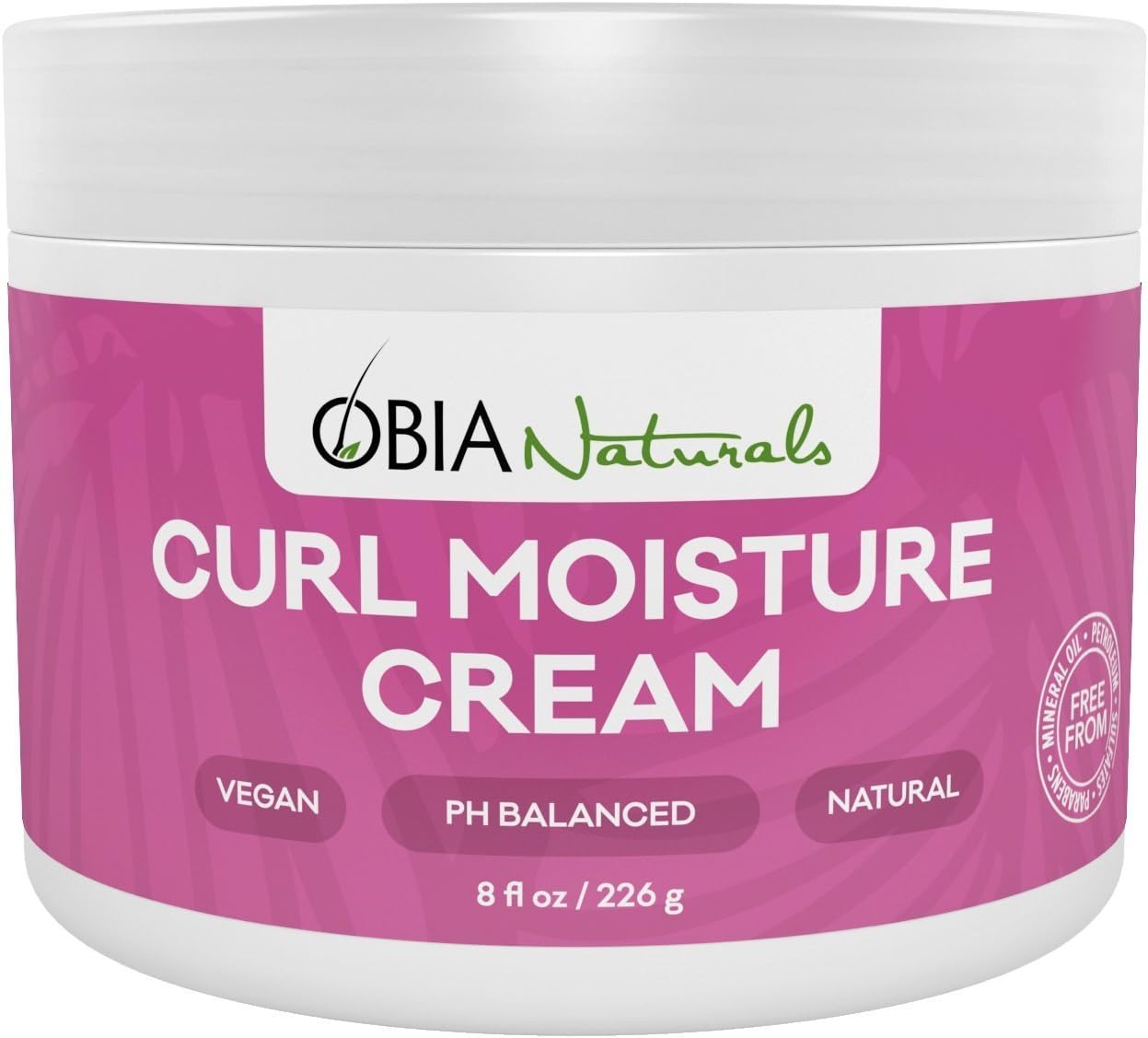 OBIA NaturalsLeave in Conditioner for Curly Hair Curl Moisture Cream, 8 oz.