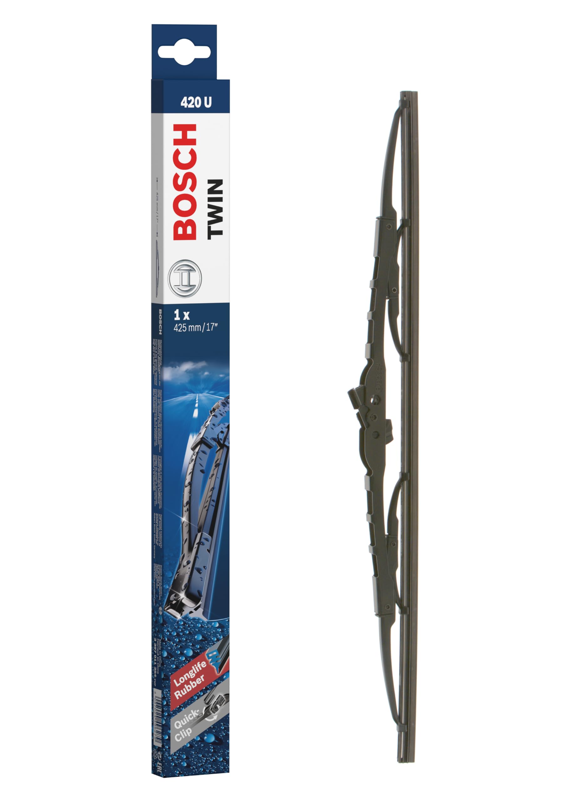 Passenger Side BOSCH-OE 3 397 011 354 Wiper Blade for ALFA ROMEO,AUSTIN,BMW,CHEV