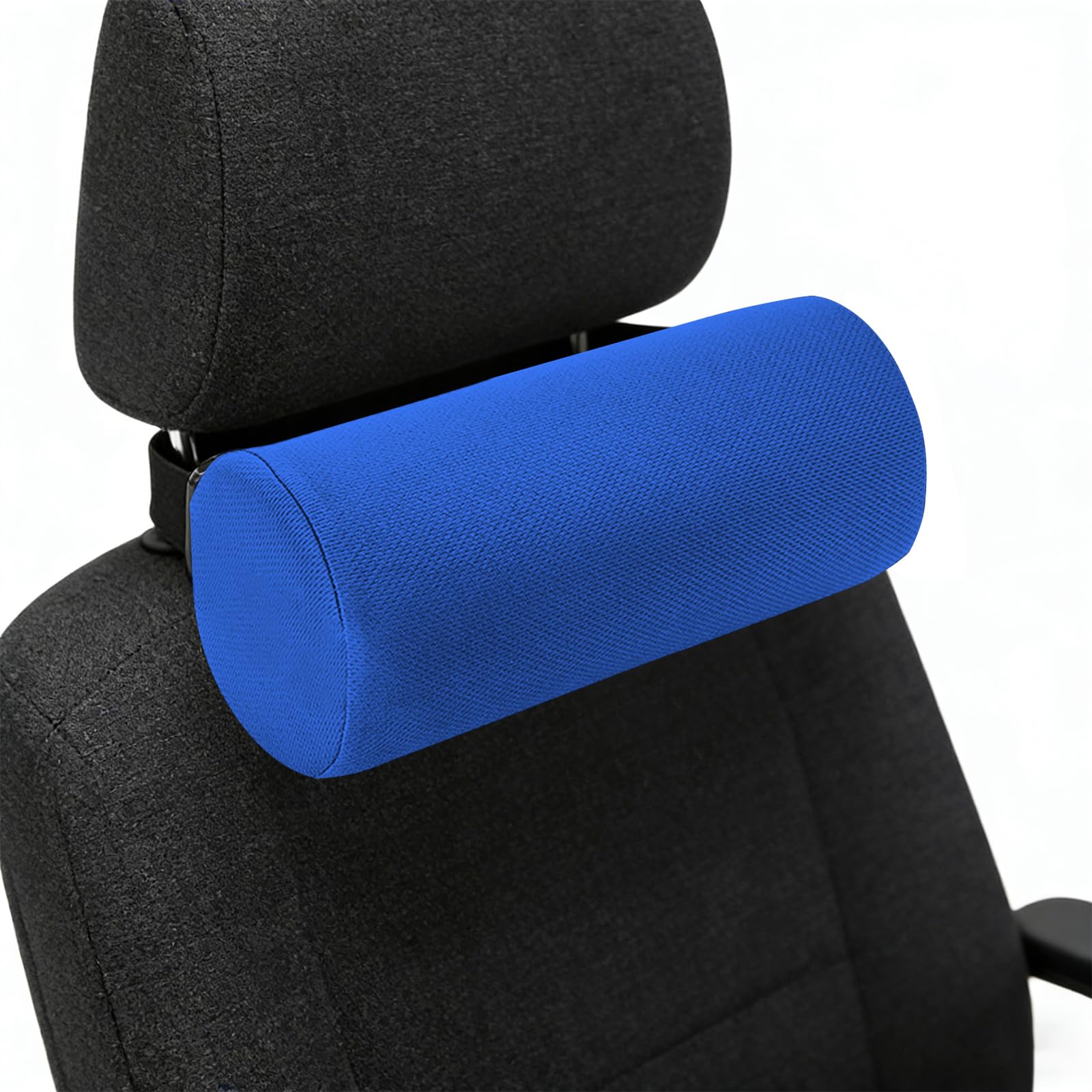Cuscino lombare, 28 x 12 cm, in memory foam, ergonomico, per sedia da ufficio e auto | Memory Foam, 28 x 12 cm, ergonomico, traspirante, rimovibile e lavabile, con cinghia, per ufficio, auto e divano