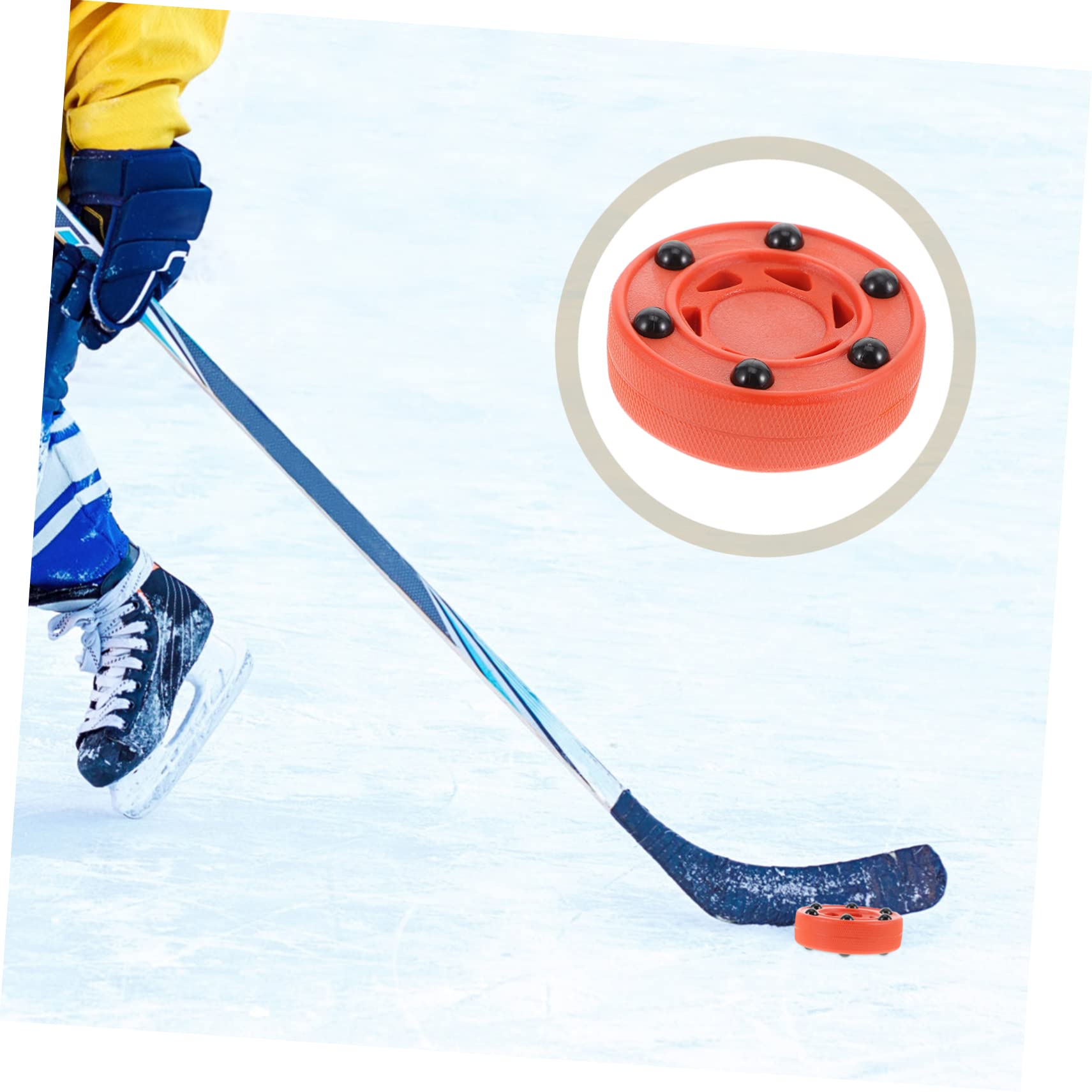 Yardwe Pelota De Hockey Callejero Disco De 3 Uds Pelota De Hockey para Practicar