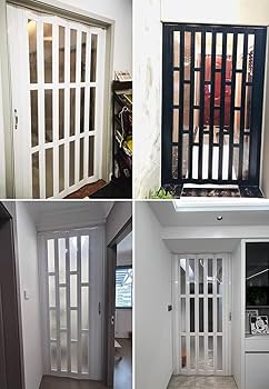 Amazon.com: Oracra Accordion Door Modern Accordion Doors Black