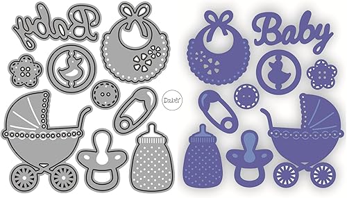 Miniatura 4 de DzIxY Juego de troqueles de corte de metal para novia, para hacer tarjetas, juegos de troqueles de papel en relieve, plantillas para máquina de