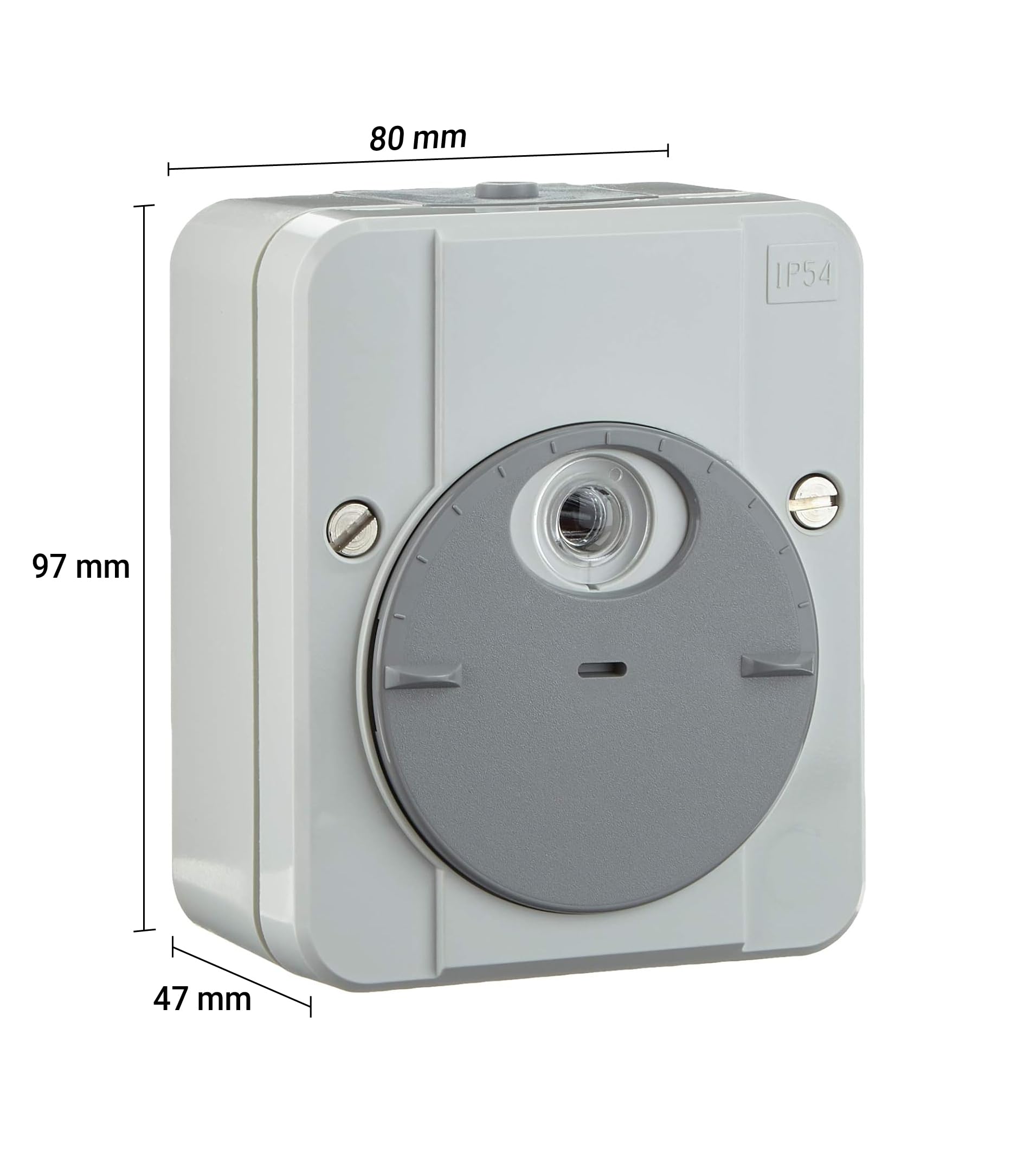 Schneider Electric Merten Argus Dämmerungsschalter, Schaltverzögerung, lichtgrau, Artikelnummer 544894
