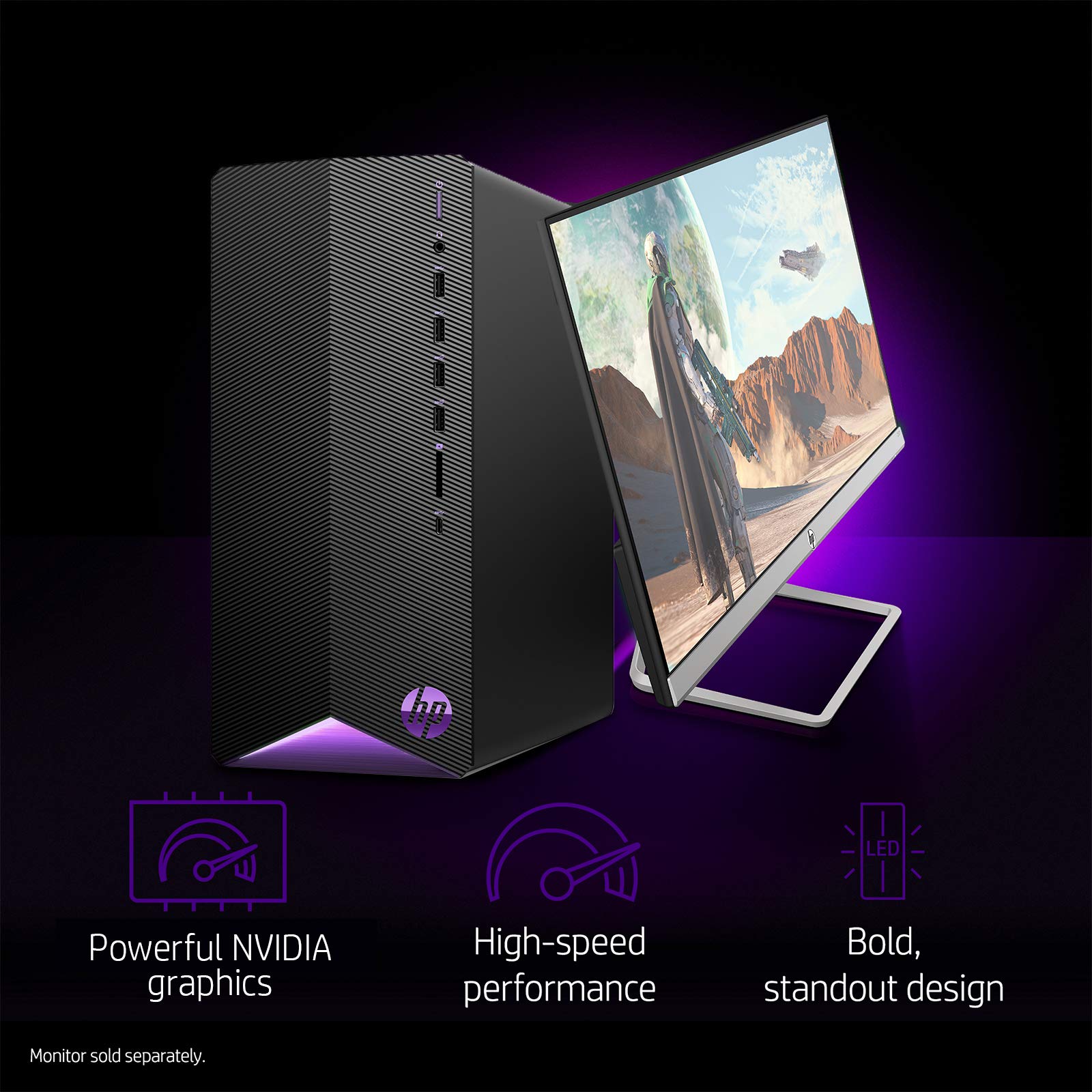 HP Pavilion Gaming 9th Gen Intel Core i7 Processor Tower Desktop