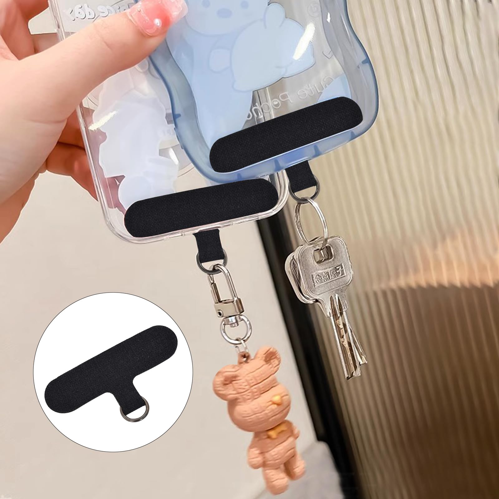 Cordino Per Telefono Con 8 Connettori | Universale | PVC Resistente | Non Blocca La Ricarica - Foto 8