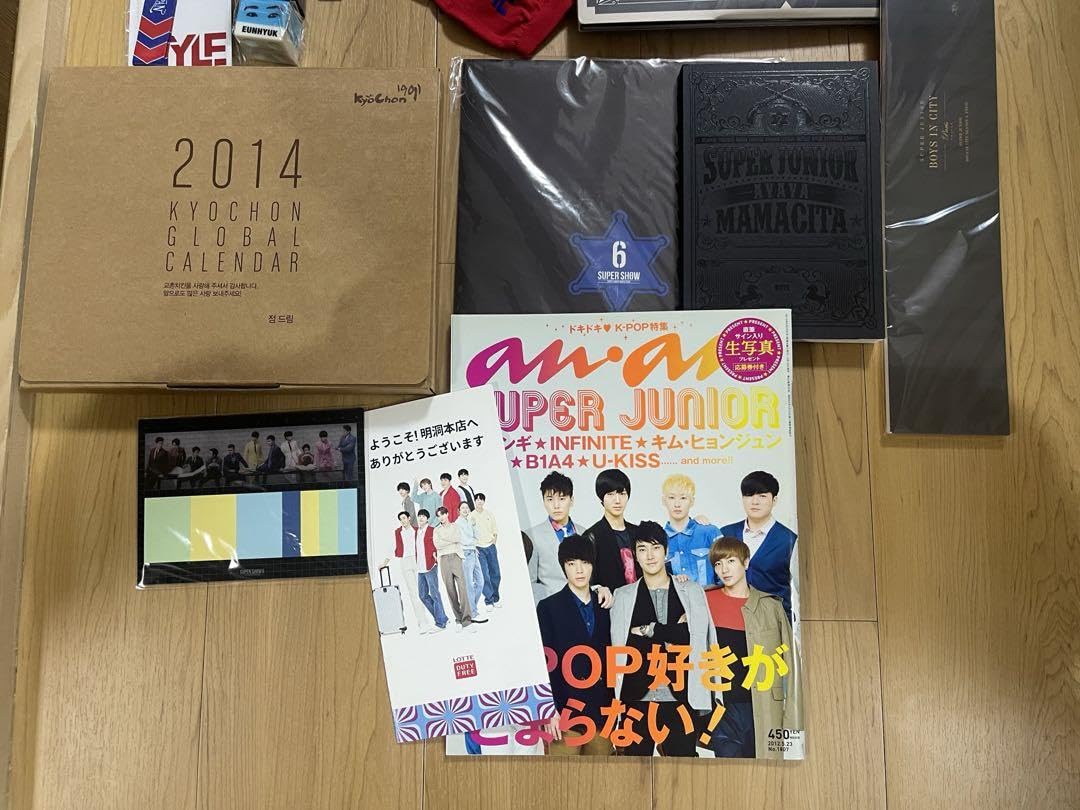 Amazon.co.jp: SUPER JUNIORドンヘ ウニョク ウネ グッズまとめ売り 