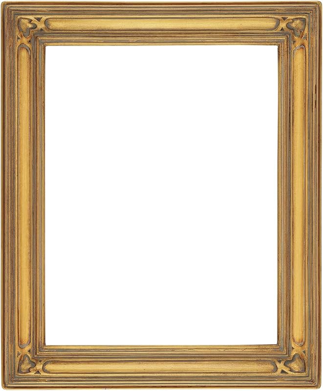 Creative Mark Museum Collection Gothic Ornate Picture Frame - 16"x20", Gold Oil Painting Frames | Closed Corner High-End Antique Style Frames | Open Back Frames with No Glass or Backing