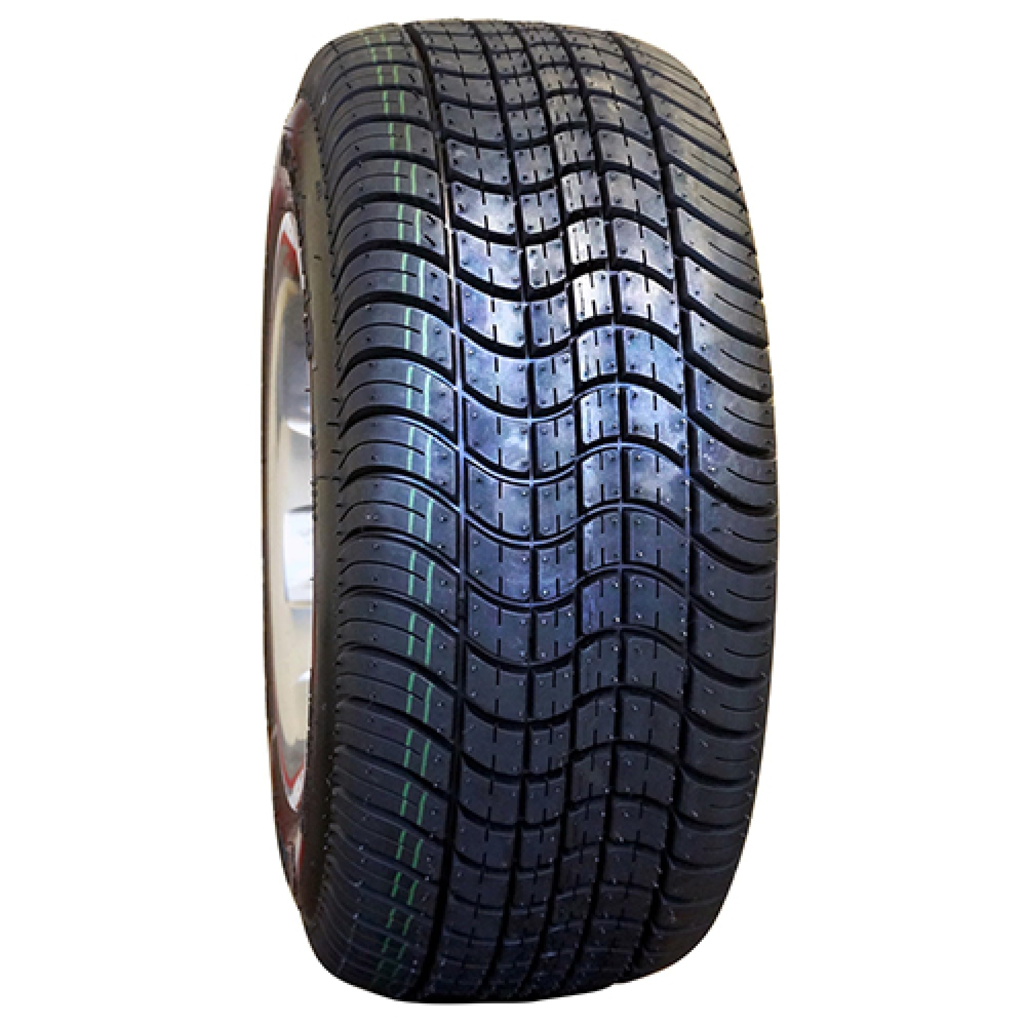 RHOX Red Hawk TIR-359 Tire Low Profile, 205/50-10 DOT, 4 Ply Golf Carts