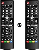 Vista 9 de (Pack of 2) Universal Remote for LG Smart TV, Compatible with All LG TV Remote Control LCD LED OLED UHD HDTV 3D 4K Smart TV Models, Replacement