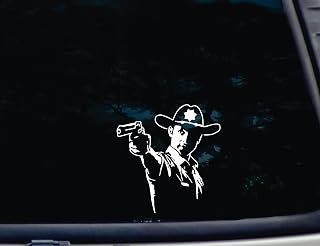 Rick - 5 1/2" x 5 3/4" die cut vinyl decal for windows, cars, trucks, tool boxes, laptops, MacBook virtually any hard, smooth surface. NOT PRINTED!