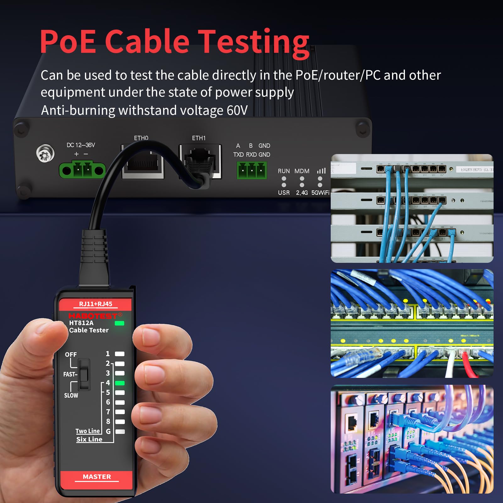 Network Cable Tester - Find Wiring Issues FAST -5