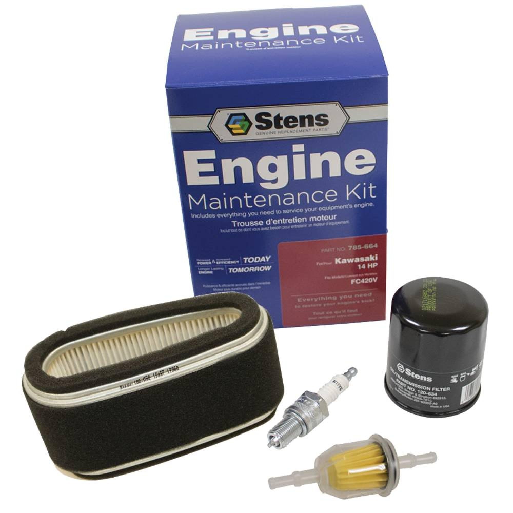 Amazon | Stens 785-664 エンジンメンテナンスキット Kawasaki Fc420用
