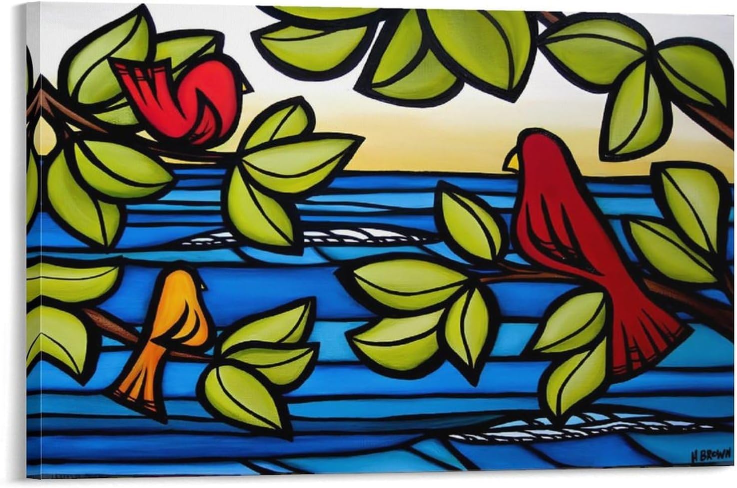 青木乃里子 五月梅 ジクレー 花 青木乃里子 五月梅 ジクレー 花