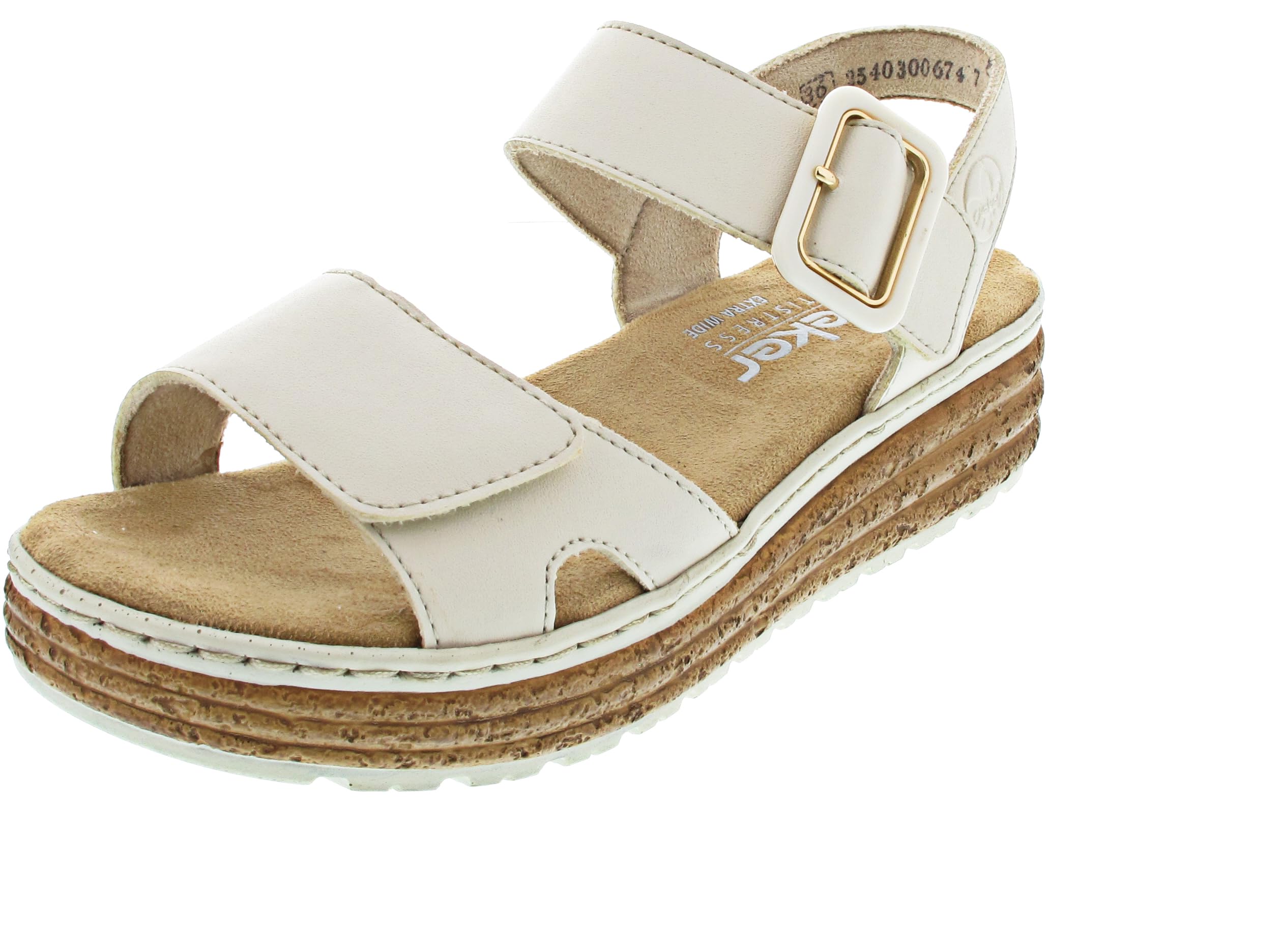 Rieker Sandalette Sandales compensées Femme