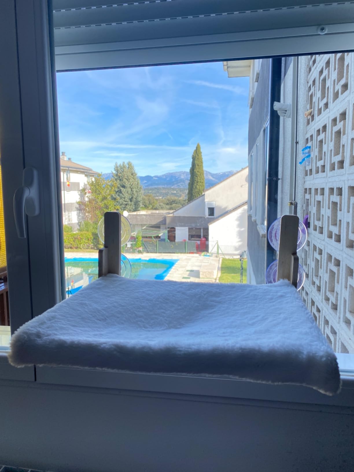 Hamaca para Gato de Ventana - Gris