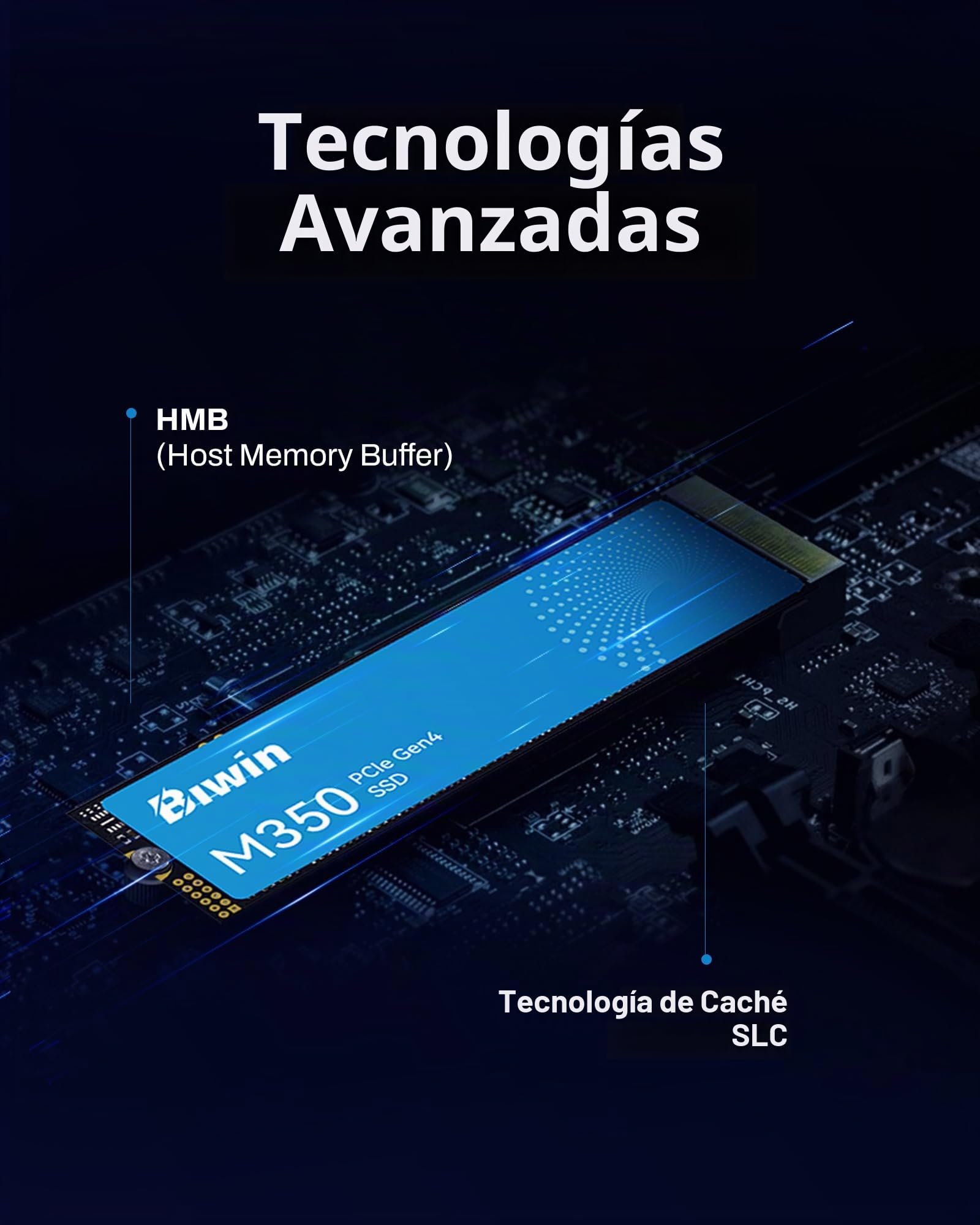 Amazon.com: BIWIN M350 NVMe Gen4 SSD 2TB, PCIe 4.0, M.2 2280