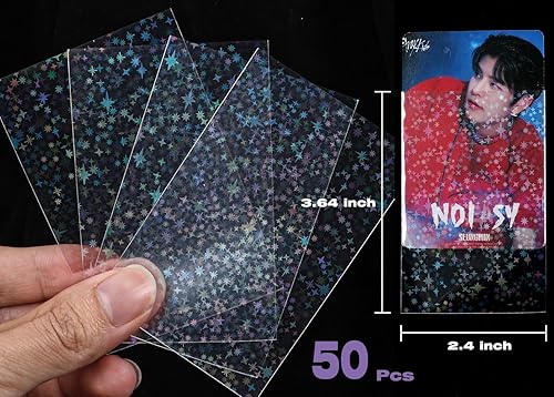 Miniatura 5 de Kpop - Juego de soporte para tarjetas fotográficas A5, álbum de tarjetas fotográficas de 6 anillas, para Kpop, 200 tarjetas, foto de 3 pulgadas, con