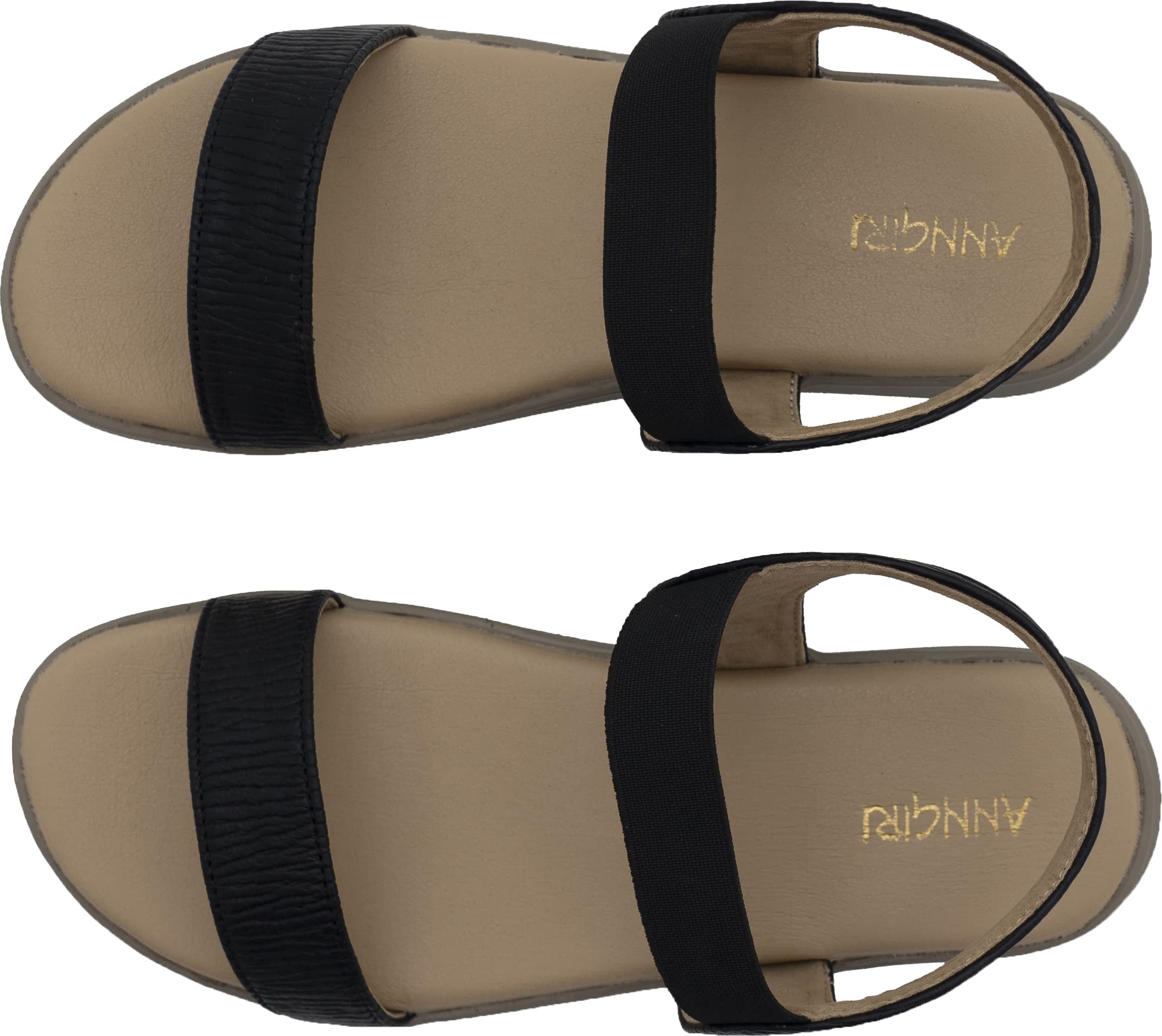 ANNGIRIWomen's Flat Sandals Fashion Slides With Synthetic (PU) Slippers for Summer ANN 5406