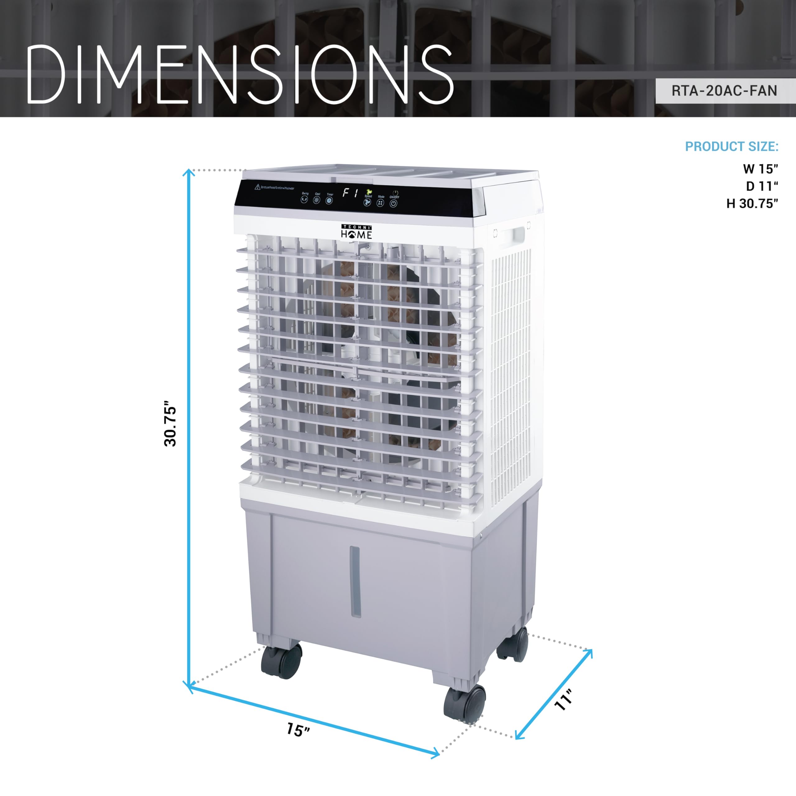 Amazon.com: Techni Home 3-in-1 Portable Evaporative Air Cooler