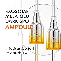 Vista 2 de APOTHE Exosome Mela-Glu Dark Spot Ampolla - Suero iluminador con exosomas de uva, niacinamida y arbutina, 1 fl oz (1.0 fl oz)