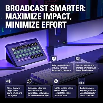 Amazon.com: Elgato Stream Deck XL – Advanced Studio Controller, 32