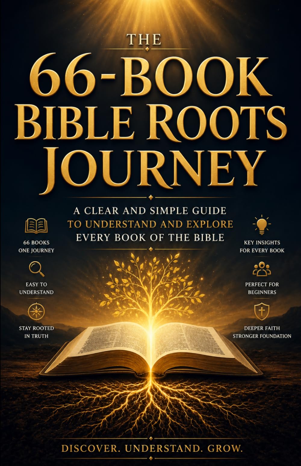 66 BOOKS BIBLE ROOTS JOURNEY: A Clear and Simple Guide to Understand and Explore Every Book of the Bible.