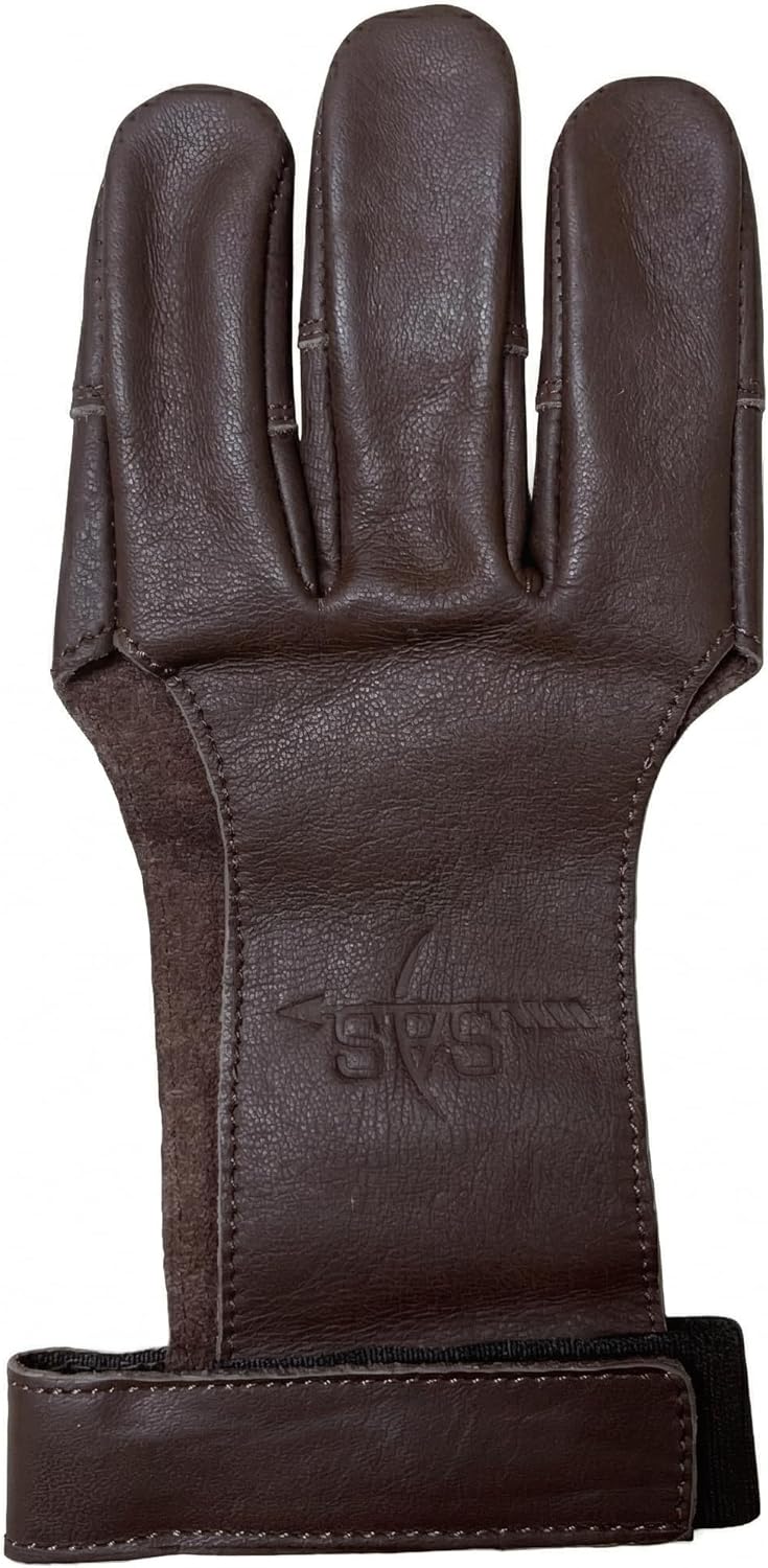SAS Leather Archery Gloves for Bow Shooters