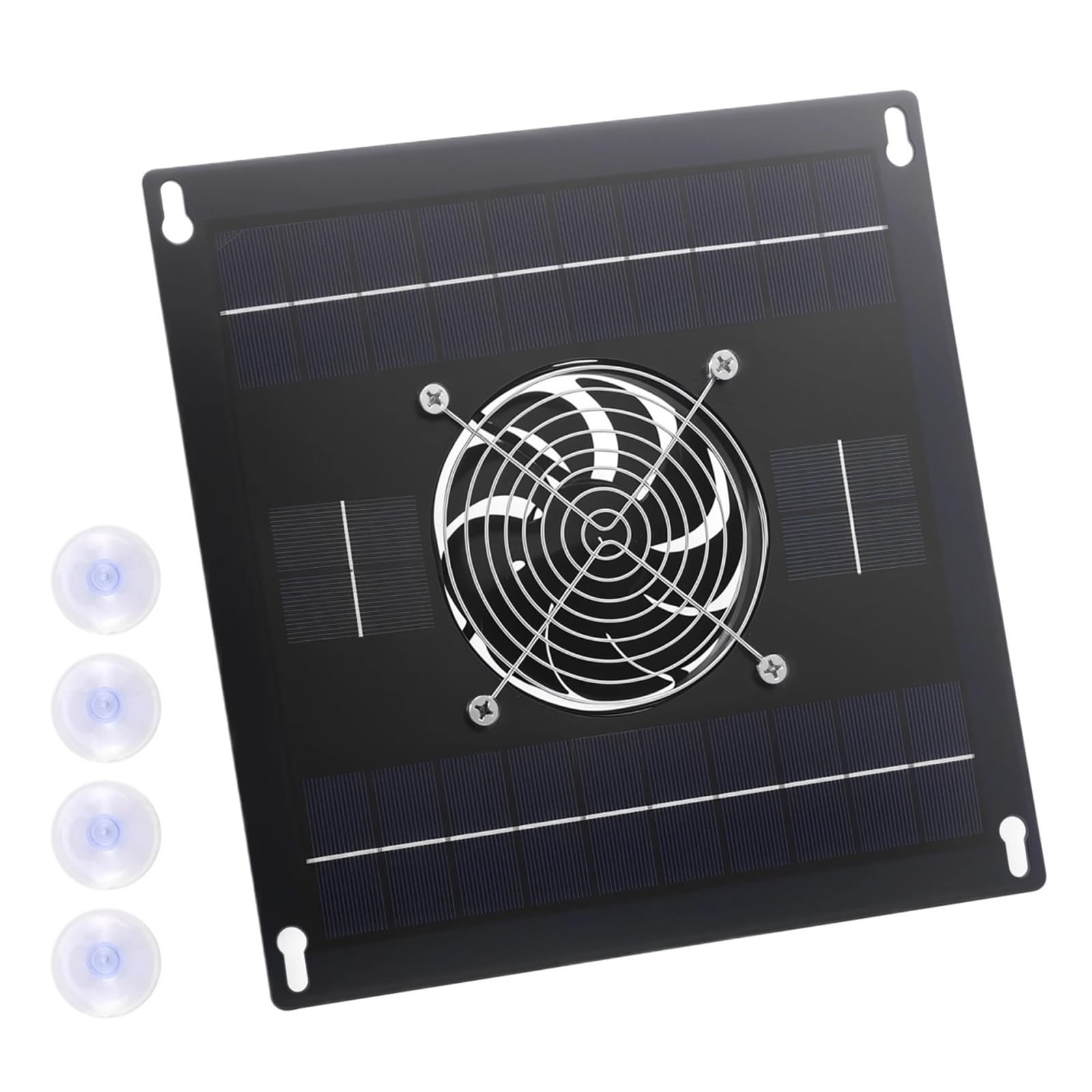 GDBAGKDQK Kit De Extractor Solar, Ventilador Eficiente For Invernadero, Portátil For Cobertizo, For, Casas For Mascotas En Exteriores Enfriamiento RáPido