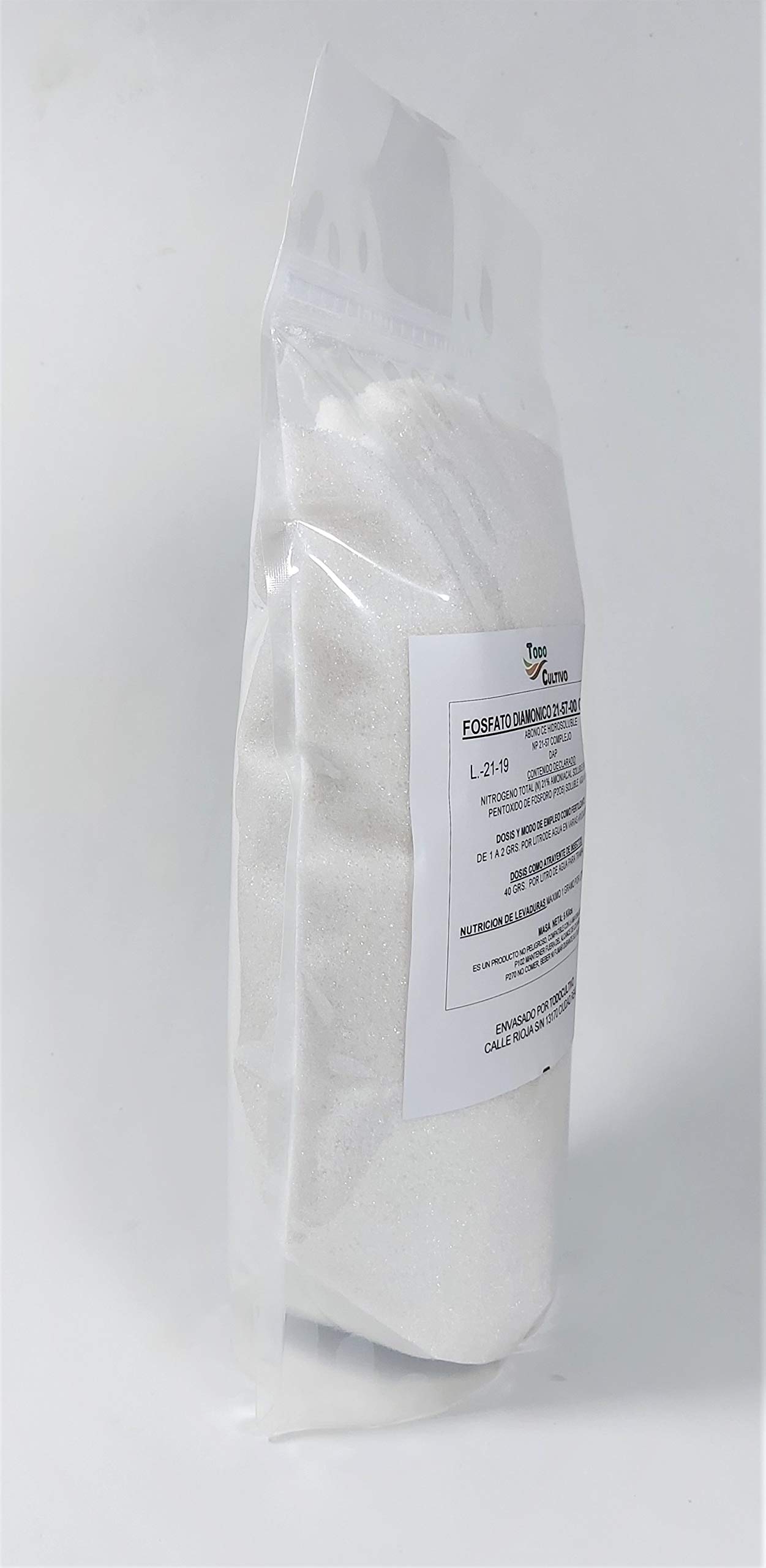 Fosfato diamónico hidrosoluble 21-57-00 5 Kilos Fertilizante nutriente para Vino y Mosto