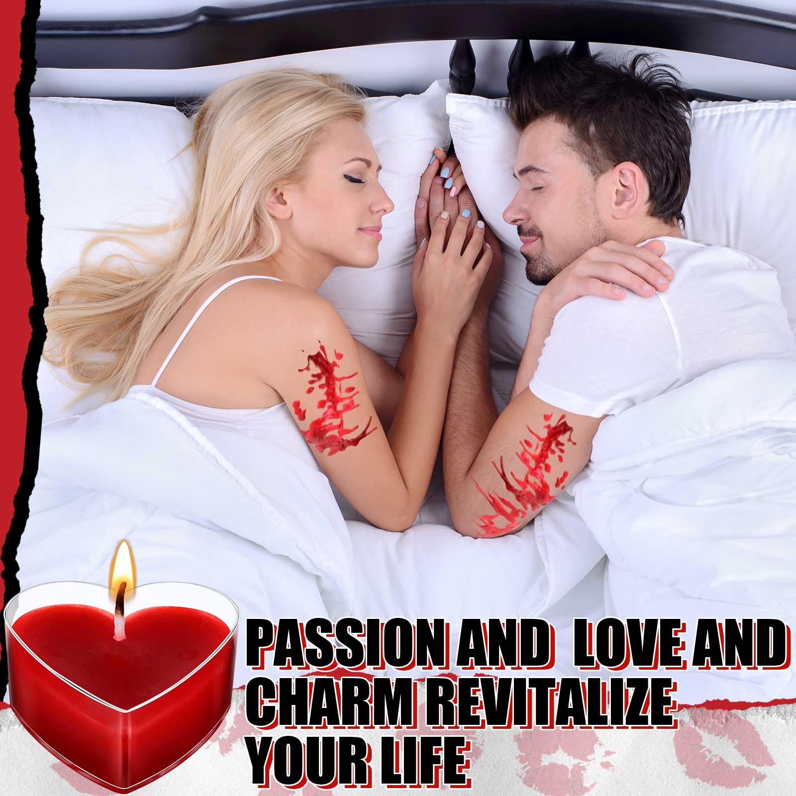 Tisancy 6 Pcs Low Temperature Candles, Romantic Heart Candles Body Safe Wax Low Heat Smokeless Unscented Tea Lights for Anniversaries Decor(Red): Mixing Colors Heart