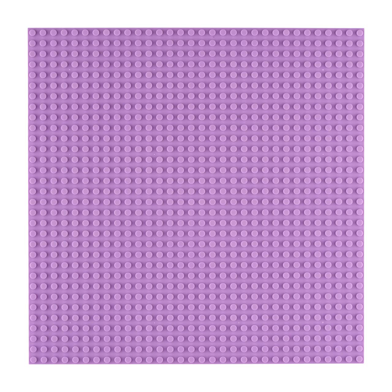 OPEN BRICKS Pannelli da costruzione, 32 x 32 (25,5 x 25,5 cm), nero/nero, 2 pezzi, compatibili con tutte le principali marche, montabili su entrambi i lati, OB-P32BK2, nero