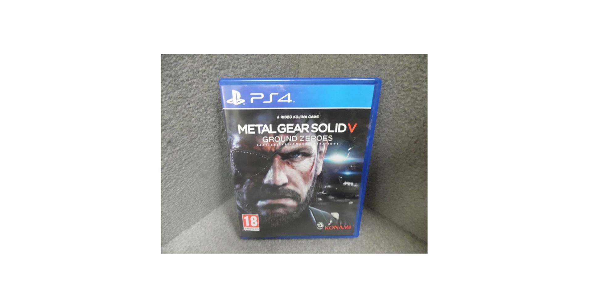 MGS5 GROUND ZEROS　PS4限定カバー New MGSV Ground Zeroes themed HDD covers for PlayStation 4