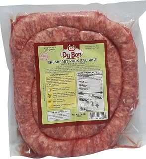 Du Bon Breakfast, Brazilian Breakfast Pork Sausage 16 Ounce