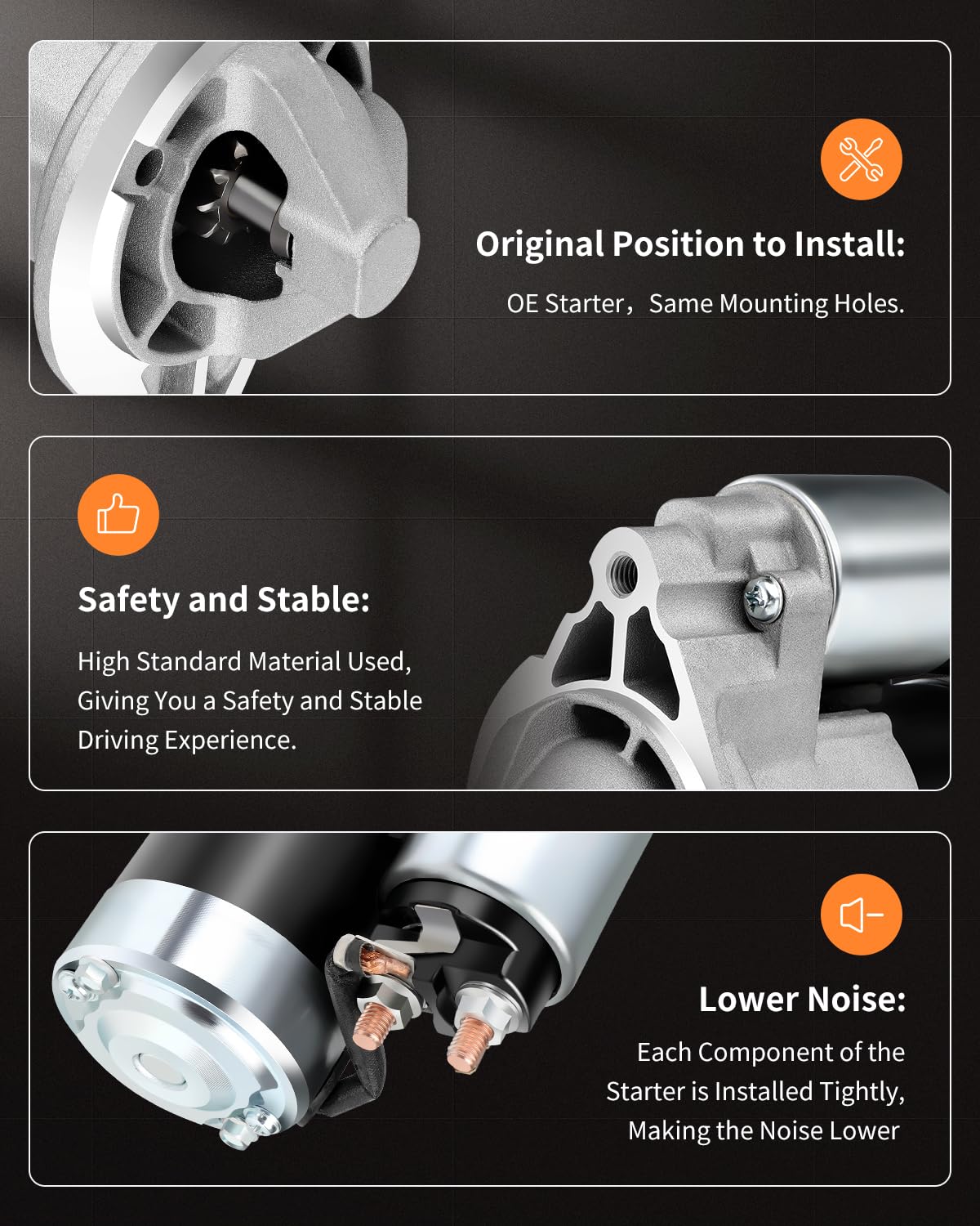OCPTY Starter Installation and Quality Features