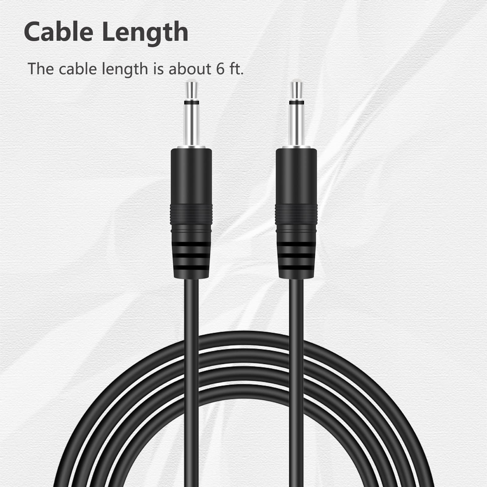 Cable De 1,8m De Audio Estéreo MiniJack A RCA