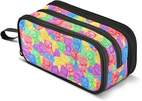 Miniatura 15 de JUNZAN Estuche de lápices de personalidad personalizado con vaca escocesa de las tierras altas escocesas, bolsa para lápices, bolsa para bolígrafos