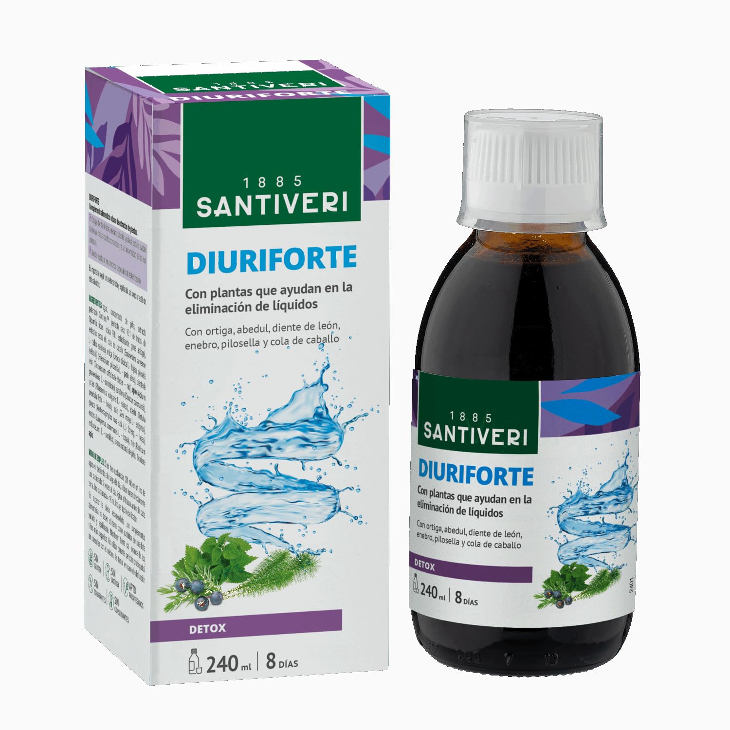 Santiveri - Diuriforte Cibo Supplemento Sciroppo - 240ml