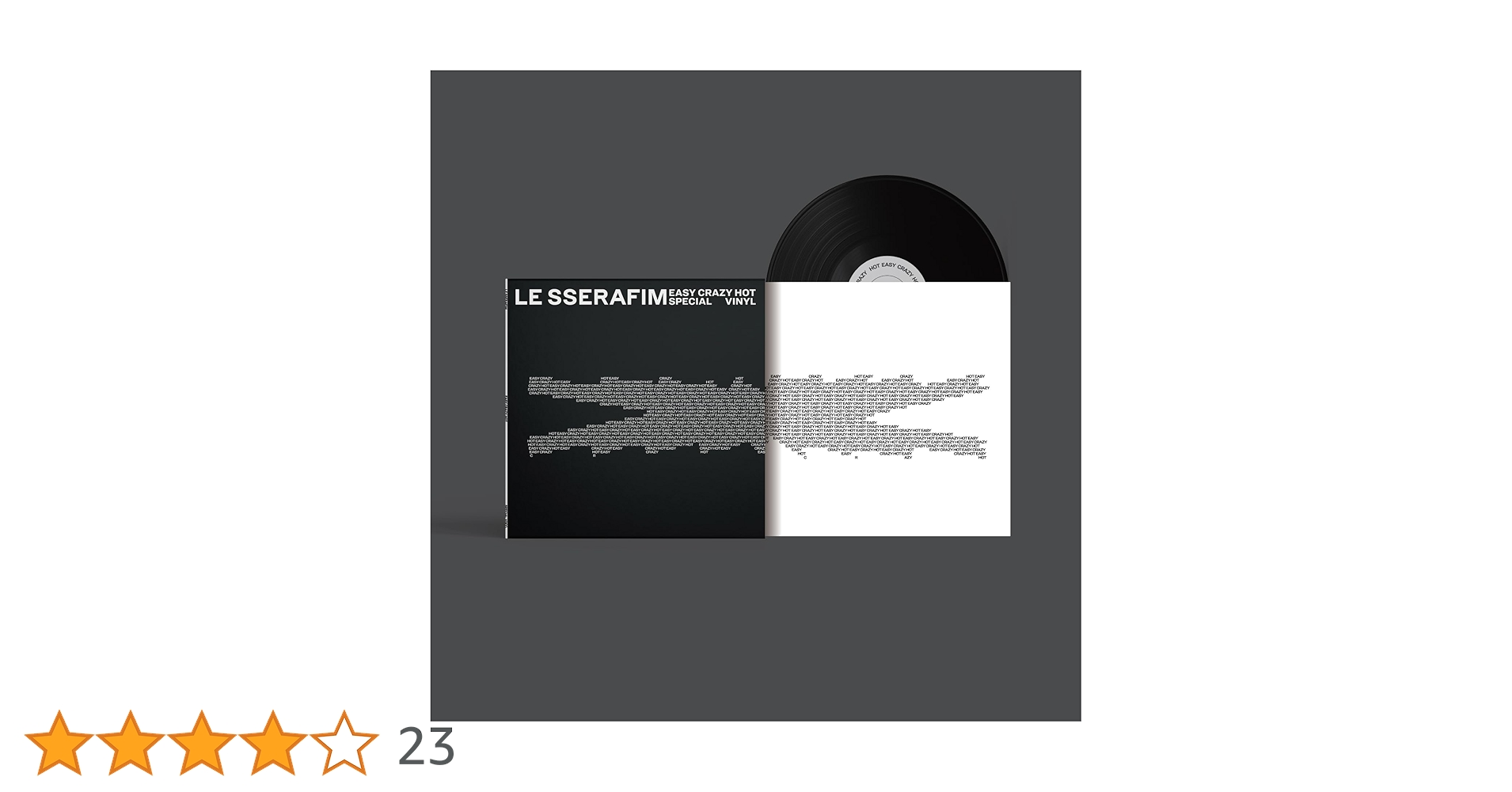 EASY-CRAZY-HOT' SPECIAL VINYL -Vinilo: LE SSERAFIM: Amazon.es: CD