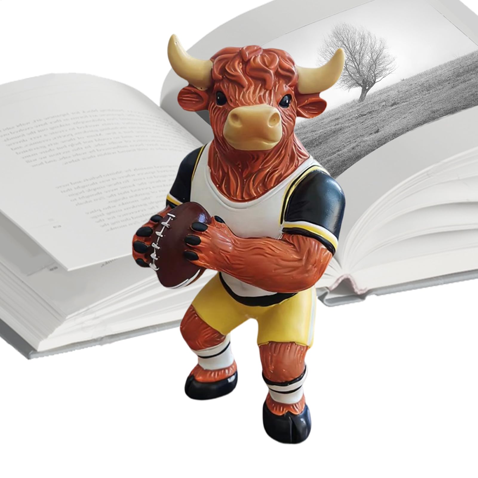 Figurine de vache en résine 3D brisez la monotonie de votre bureau