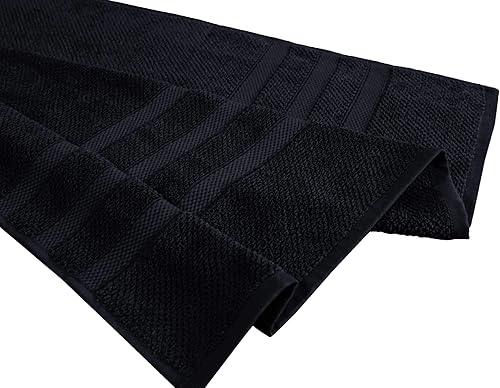 Miniatura 2 de COTTON CRAFT Juego de toallas de palomitas de maíz, lujoso juego de toallas de 10 piezas, 100% algodón, suaves y absorbentes, de 21.16 ozm, 2