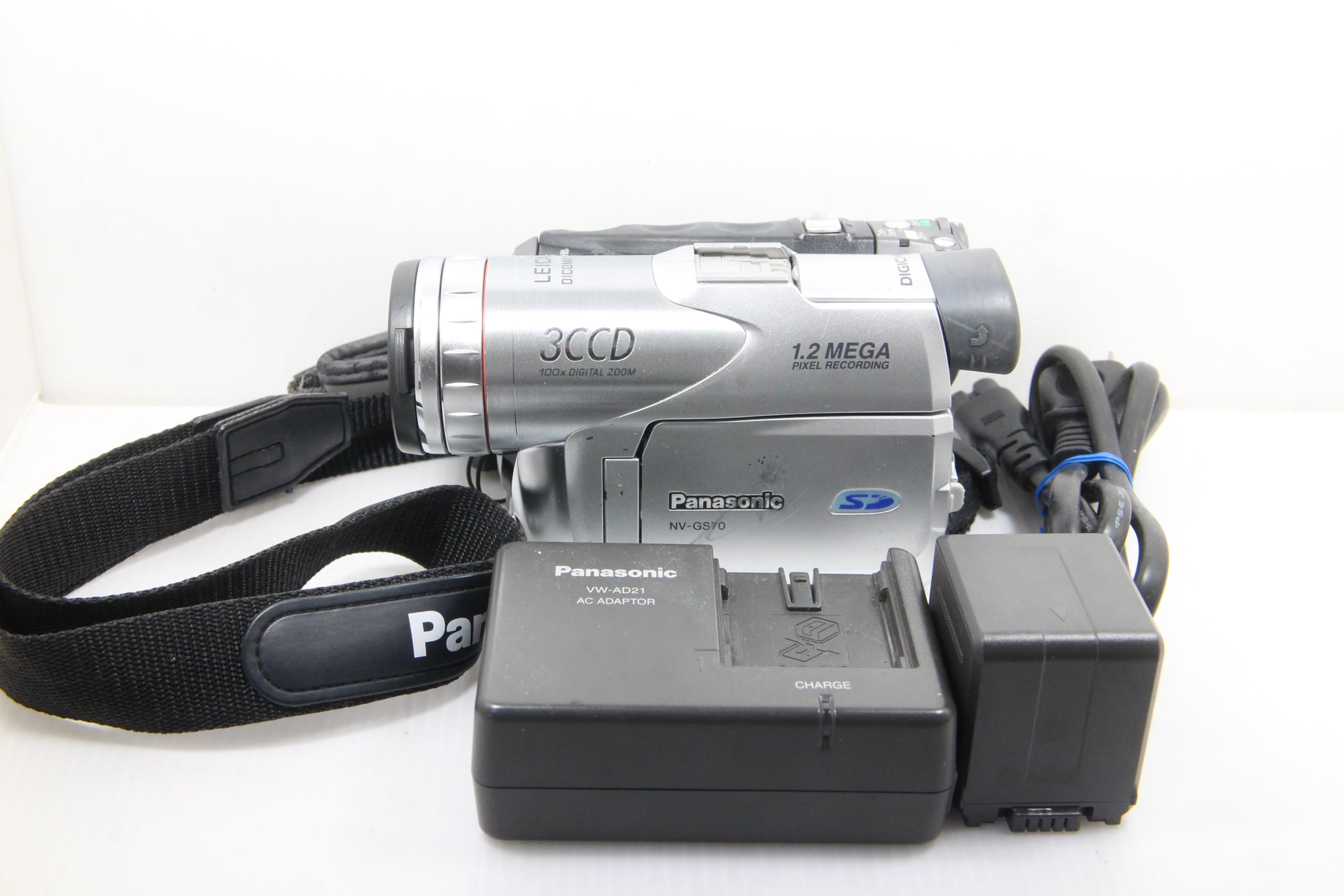 撮影再生ダビングOK　Panasonic　NV-GS70　付属品あり　液晶綺麗 2025年最新】panasonic nv-gs70の人気アイテム - メルカリ