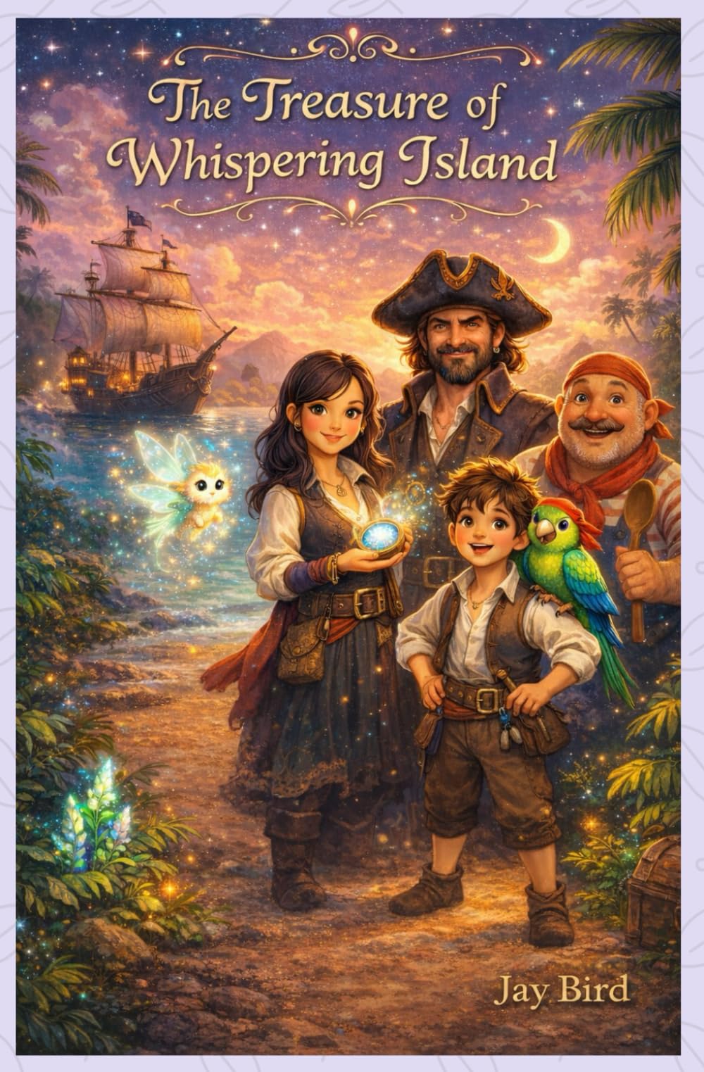 The Treasure of Whispering Island (The Adventures of Captain Marlow and His Crew)