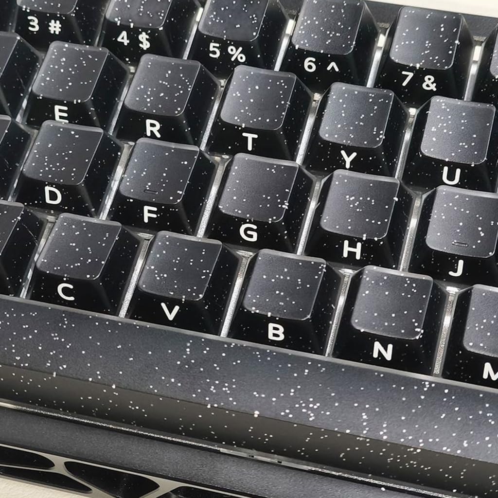 101Key Original Profile Side Printed Translucents Keycaps for Mechanical Keyboard PC Materials