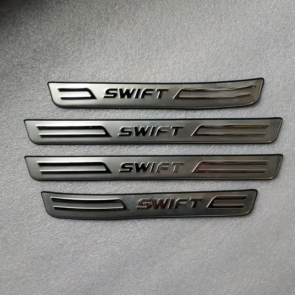 Rvs instaplijsten Suzuki swift (3deur) 2010-2017
