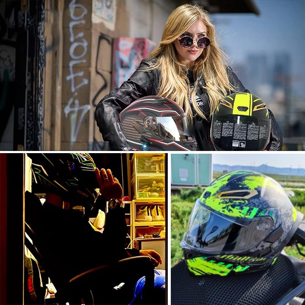 Bluetooth Cascos Modulares de Moto, Casco Abatible ECE Homologado, Casco Modular Integrado con Visera Solar Doble Antivaho y Forro Extraíble,Casco Cola Grande para Hombres Mujeres