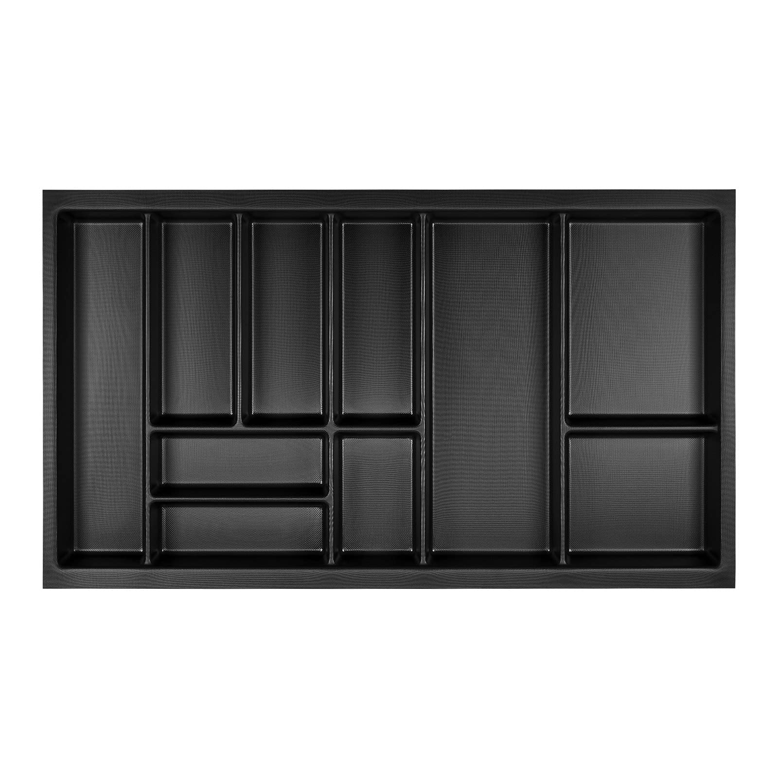 ORGA-BOX Portaposate Junker Slim 825 x 476 mm grigio lava con struttura perlata per armadi 90 cm inserto per cassetti da cucina SO SLIM