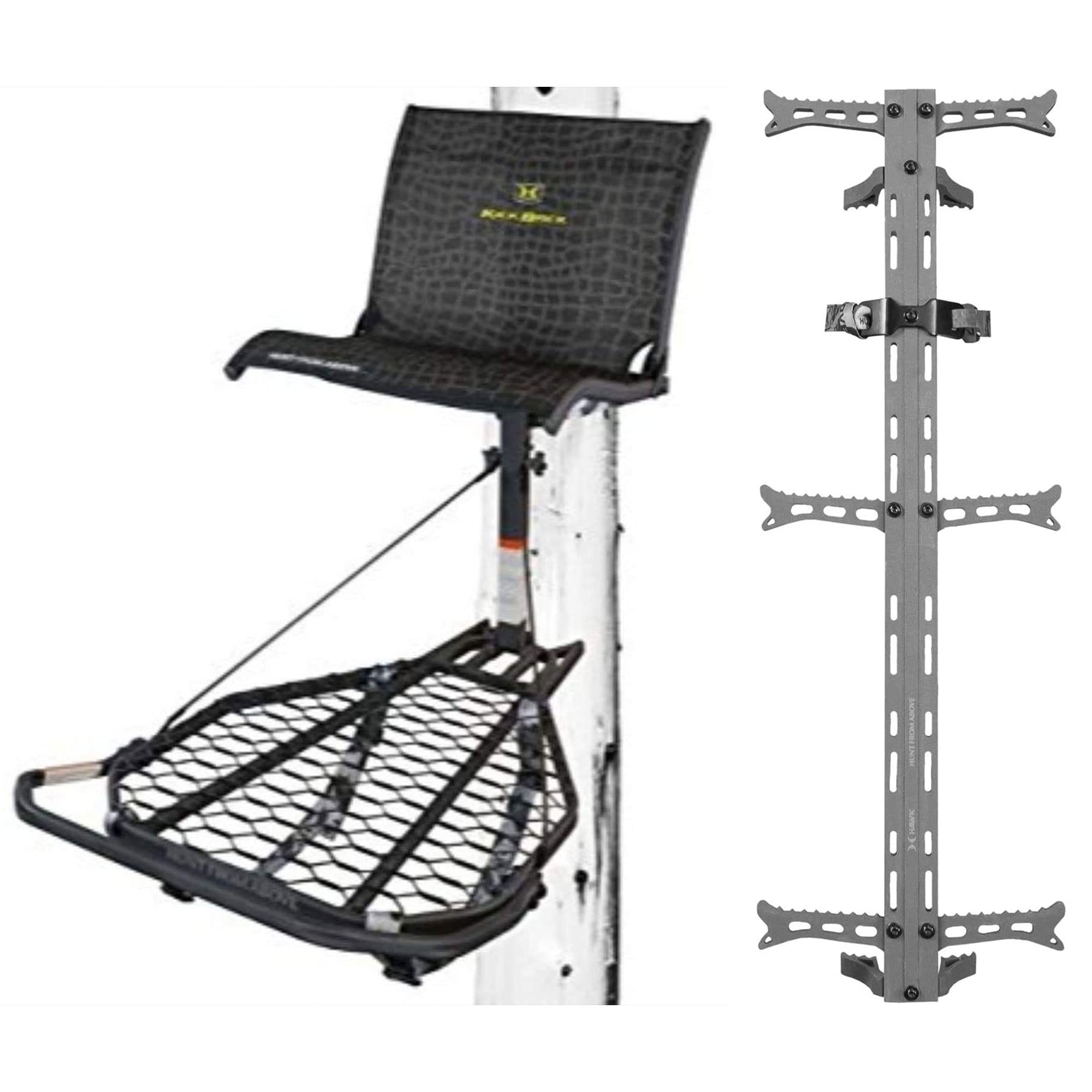 Hawk Kickback LVL Adjustable Hang-On Tree Stand