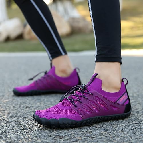 Miniatura 3 de UBFEN Zapatos acuáticos para hombre y mujer, zapatos acuáticos descalzos, senderismo, natación, barco, pesca, buceo, surf, deportes de playa