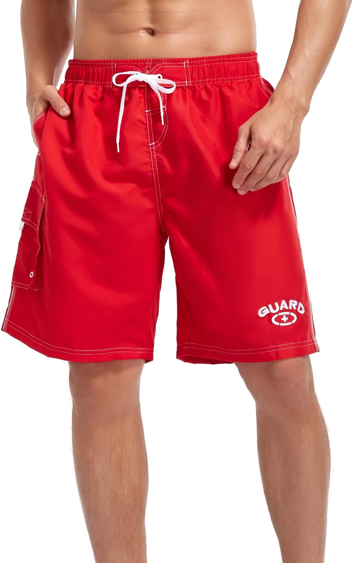 mens Men's Guard Board Shorts Swimsuit Board Shorts